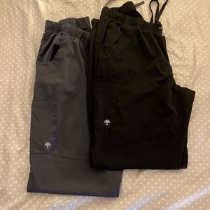 Two pairs of HH Works Scrub Pants  XL PETITE
